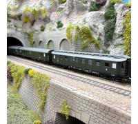 3 voitures voyageurs 2 t 3 x DRG), train express, PKP, Ep. III - ROCO 6
