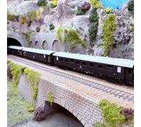 3 voitures voyageurs de type Bau, "ex-DRG", MAV, Ep. III et IV - ROCO 6200132 -