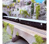 3 voitures voyageurs de type Bau, "ex-DRG", MAV, Ep. III et IV - ROCO 6200132 -