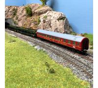 3 voitures voyageurs OSJD "Spree-Alpen-Express", DR, Ep. IV - ARNOLD HN4424 - N