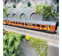 3 Voitures VTU livrée TER Languedoc Roussillon, Ep V - SNCF - LSMODELS 41210 - H