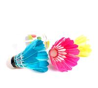 3 Volants Plume Multicolore