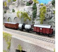 3 wagons marchandises ligne secondaire, FS, Ep. III - ROCO 6600229 - HO 1/87