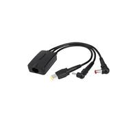3-Way DC Charging Hydra - Adaptateur secteur - alimentation à 3 broches - noir - Europe - pour Targus Universal USB 3.0, Universal USB 3.0 DV4K