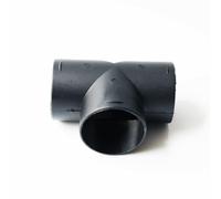 3 Way Duct Hose Connector - Round Duct Elbow Splitter for Venting | 60mm 75mm Hose Adapter, Three Hole Airflow Divider, Flame Retardant Material Added Inside, Ventilation Accessory