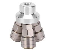 3 Way Female Quick ector, Pneu Component, G1/4 C Type SMV, Plated y Steel Fitting with NBR, One Handed Pneu s Tools