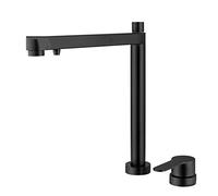 3-Way Stainless Steel Kitchen Faucet, Hot and Cold Water, Direct Drinking, Multifunction, for Kitchen Window.