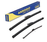 3 wipers Factory for Ford Explorer 2011-2018 Original Equipment Replacement Front and Rear Windshield Wiper Blade - Pinch Tab 26"/22"/11" (Set of 3) OE# BB5Z-17528-E/D/A