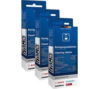 3 x 10 Tablettes de nettoyage originales pour machines à café Bosch Siemens Neff Gaggenau