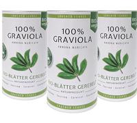 3 x 100% COROSSOL BIO écrasé / 3 x 50 g/Sans pesticides/Collection sauvage/Nouvelle récolte/Directement de producteur Graviola.de Allemagne.