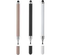 3 x 2 in 1 Stylus Pen for Tablets - Compatible with All Mobile Phones and Tablets