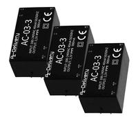 3 x 220V to 3.3V Mini Power Adapter Compatible with Arduino and Raspberry Pi including E-Book!