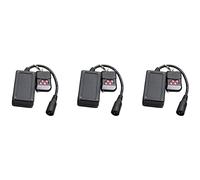 3 x 3 broches XLR Récepteur de télécommande sans pour brouillard DJ contrôleur de scène 400 W 900