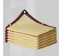 3 x 3 m Beige Esterno - 90% Ombreggiatura Résistant aux UV Rete Protezione Solare per Giardino e Pergola Ombra Tessuto Ombra Quadrata 90%