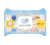 3 X 3 Paquets De 64 Lingettes Lotus Baby Peau Nette