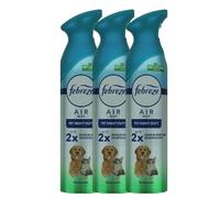 3 x 300 ml Febreze Air effets Désodorisant peuvent Spray - pour animal domestique