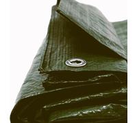 3 X 4 M Professional Waterproof Tarpaulin Tarpaulin With Eyelets For Garden,Outdoor,Wood-Camping And Survival Equipment-Image Magnet Included