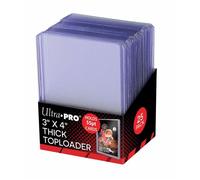 Ultra Pro Toploader 3 x 4 pouces – épais transparent 55 pt – Lot de 25