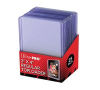 Ultra PRO : 25 Toploader Regular Transparents