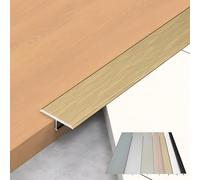 3 X 90cm Profilé De Transition En Aluminium, Barre De Seuil Adhésive, Largeur 15mm - 60mm Baguettes De Finition Pour Les Sols En Bois, Les Espaces Entre Les Carreaux(White,2cm/0.78in)