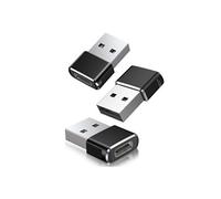 3 X Adaptateur USB vers USB type C Femelle USB A Mâle Convertir Chargeur pour Apple Watch 7 8 9,iPhone 11 12 13 14 15 Pro Max SE,iPad Air 4 5 Mini