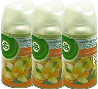 3 X Airwick Freshmatic Max automatique Vaporisateur Vanille et orchidée Recharges 250 ml Vanille et orchidée