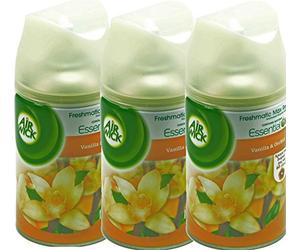 3 X Airwick Freshmatic Max automatique Vaporisateur Vanille et orchidée Recharges 250 ml Vanille et orchidée