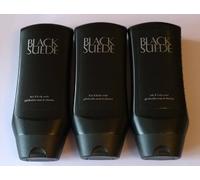 3 x Avon Homme Daim Noir Lave Corps Set