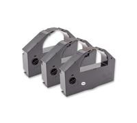 3 x bande d'encrage vhbw de type Epson S015066 pour imprimante matricielle Epson DLQ-3000, DLQ-3000 Plus, DLQ-3000K, DLQ-3500, DLQ3000, DLQ3000K.
