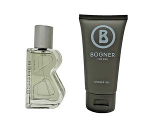 3 X Bogner Pour Homme Coffret Cadeau Eau De Toilette 30ml + Gel Douche 75ml Neuf