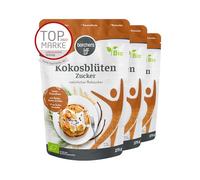 3 x borchers sucre de fleur de coco biologique ( 3 x 275 g)