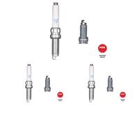 3 x Bougie d'allumage NGK pour CITROËN, DS, FIAT, OPEL, PEUGEOT 2008, 2008 I