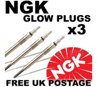 3 X Bougies De Préchauffage Diesel NGK SMART (MCC) FORTWO 0.8 2001-2010 #6600
