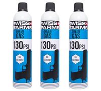 3 X Bouteilles De Gaz Sec Gbb Nbb Swiss Arms 130 Psi 600 Ml