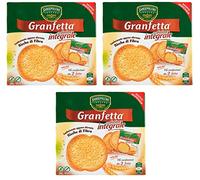 Buitoni Granfetta Lot de 6 graisses Biscottate con Farina Intégrale 16 portions individuelles de 2 biscottes à grains entiers 240 g