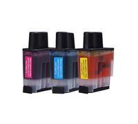 3 x Cartouche d'encre compatible Brother LC900 pour imprimantes MFC-5840CN, MFC-425CN, MFC-410CN, DCP-115C, DCP-110C, DCP-117C, DCP-120C, DCP-310CN, DCP-315CN, DCP-340CW, FAX-1835C, FAX-1840C, FAX-