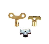 3 x Clé De Robinet Clé De Radiateur Bouton De Robinet D'eau Interrupteur Kit De Clé Multifonctionnelle Clé D'outil De Plombier Clé De Clé De Purge De Radiateur Clé Utilitaire Clé D'ouverture Carrée