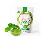 3 x CleanFoods SlimSauce 64 calories Pesto Verde 425g I sauce pour pâtes pesto vert avec seulement 64 kcal, 6,1 g de glucides/100g I sans gluten I végétarienne