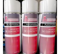 3 x colle de contact en spray adhésive 400 ml pour tissus plafonds voiture colle caoutchouc mousse colle en spray haute résistance