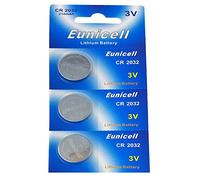 3 x CR2032 Eunicell 3 V Lithium Pile Eunicell Ventes Allemagne