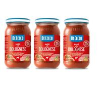De Cecco Ragù alla Bolognese – sauce au boeuf blanc IGP, 100% tomates italiennes – 190 g