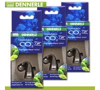 3 X DENNERLE CRYSTAL-LINE TEST DE CO₂ LONG TERME MINI ACCESSOIRES AQUARIUM