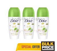 3 x Déodorant Roll-On Femme Colombre Thé Vert 50ml Soin Hydratant 72h