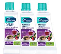 3 X Dr. Beckmann Éliminateur De Taches Fruits Et Boissons 50 g Nettoyant Spécial