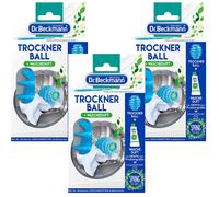 3 X Dr.Beckmann Trocknerball Incl. 50ml Blanchisserie Huile Arôme