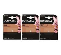 3 x Duracell 364 (3 ampoules de 1 batterie) 3 piles (SR621/V364/SR60/SR621W)