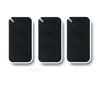3 x Era-Inti Télécommande Motorisation Portail Porte de Garage 433,92MHz 2 Touches Garantie de 3 Ans