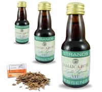 3 x Essence Style Rhum Blanc Jamaïque 25ml - Sans Alcool, Prépare Jusqu’à 2,25L, Avec Copeaux De Chêne Français Offerts