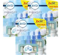3 X Febreze 3Volution Recharge Pure Frais Duo (2x20ml)
