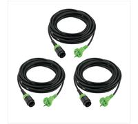 Festool plug it Câbles secteur en caoutchouc H 05 RN-F 2x1 4m 240 V ( 499851 ) - 3 pièces